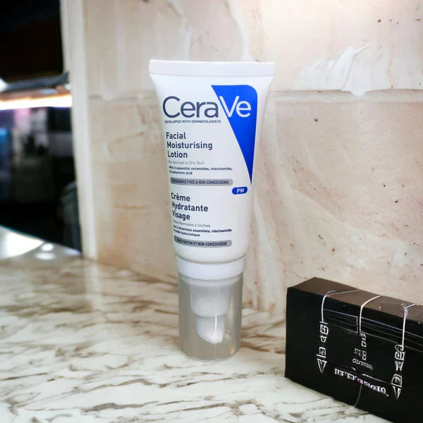 CeraVe PM Facial Moisturizing Lotion For Normal To Dry Skin