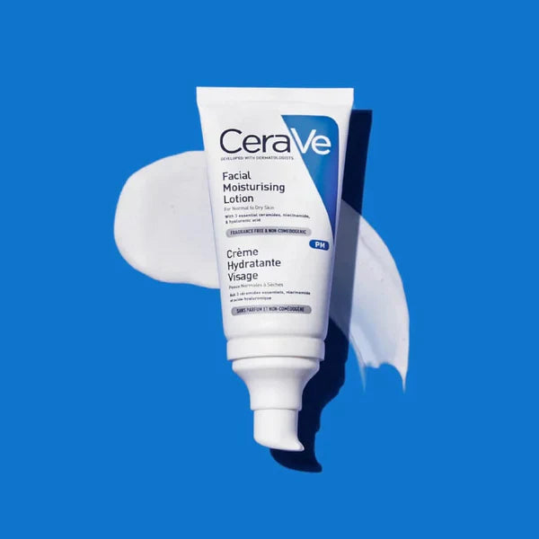 CeraVe PM Facial Moisturizing Lotion For Normal To Dry Skin