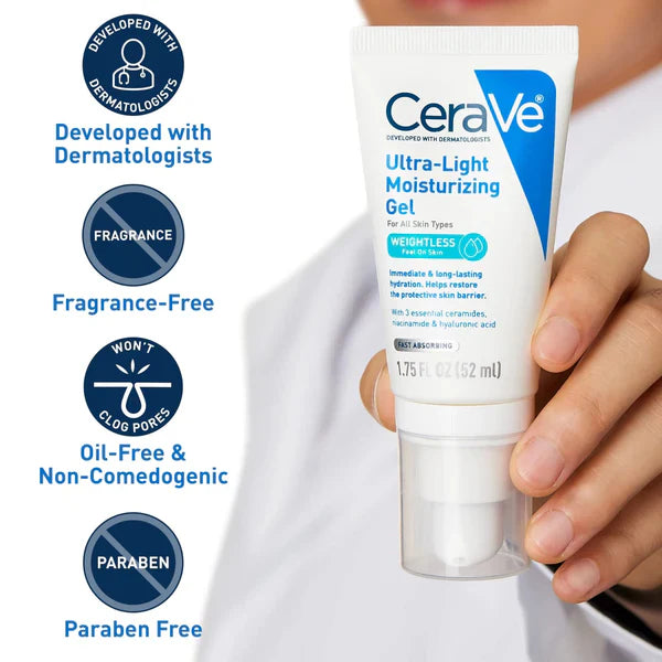 CeraVe Ultra Light Moisturizing Gel