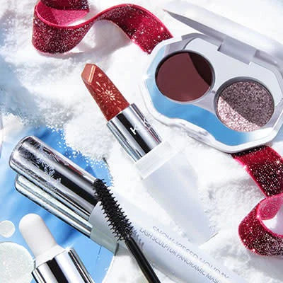 Kiko Snow-Kissed Holiday Sparkly Peaks Lipstick