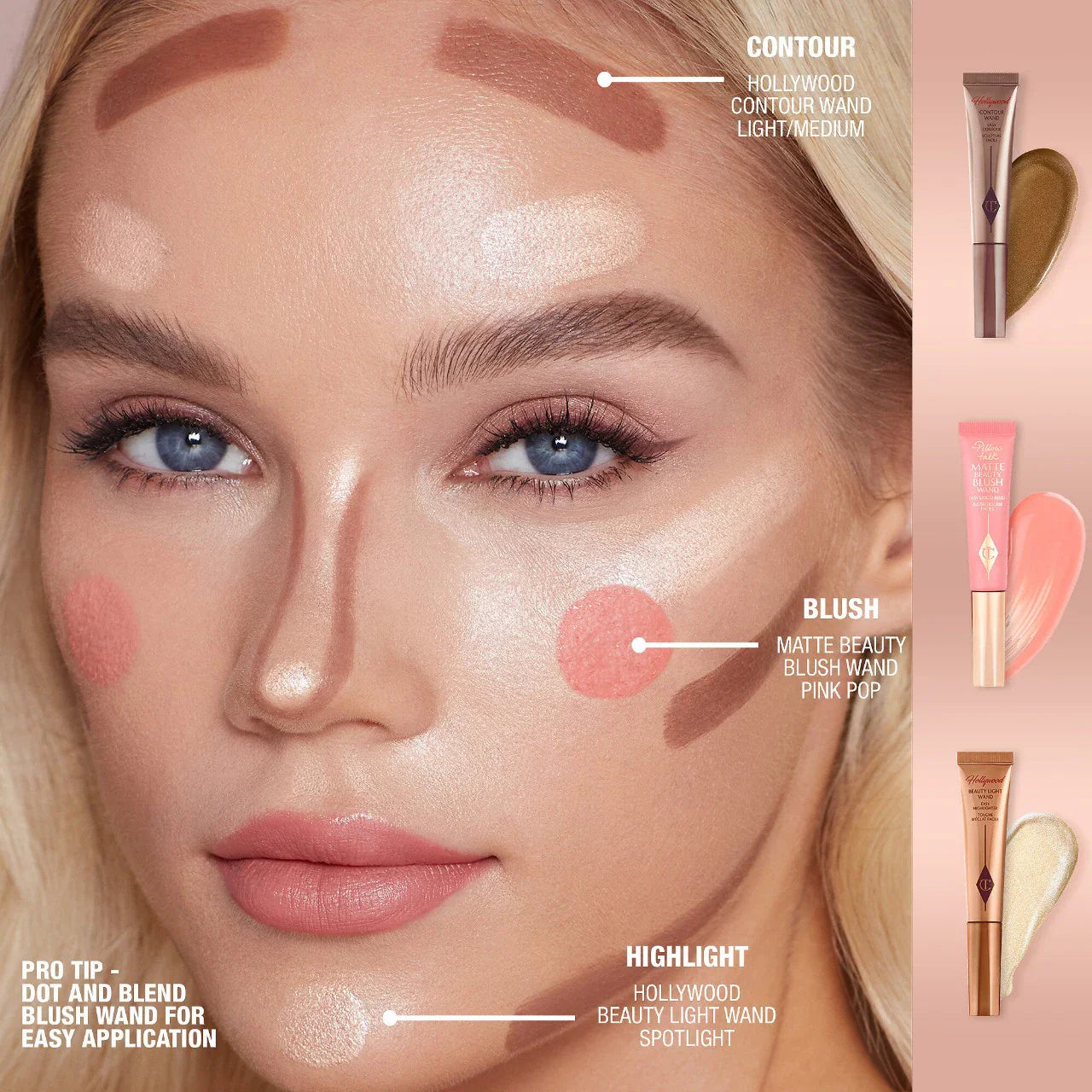 Charlotte Tilbury  Matte Beauty Blush Wand